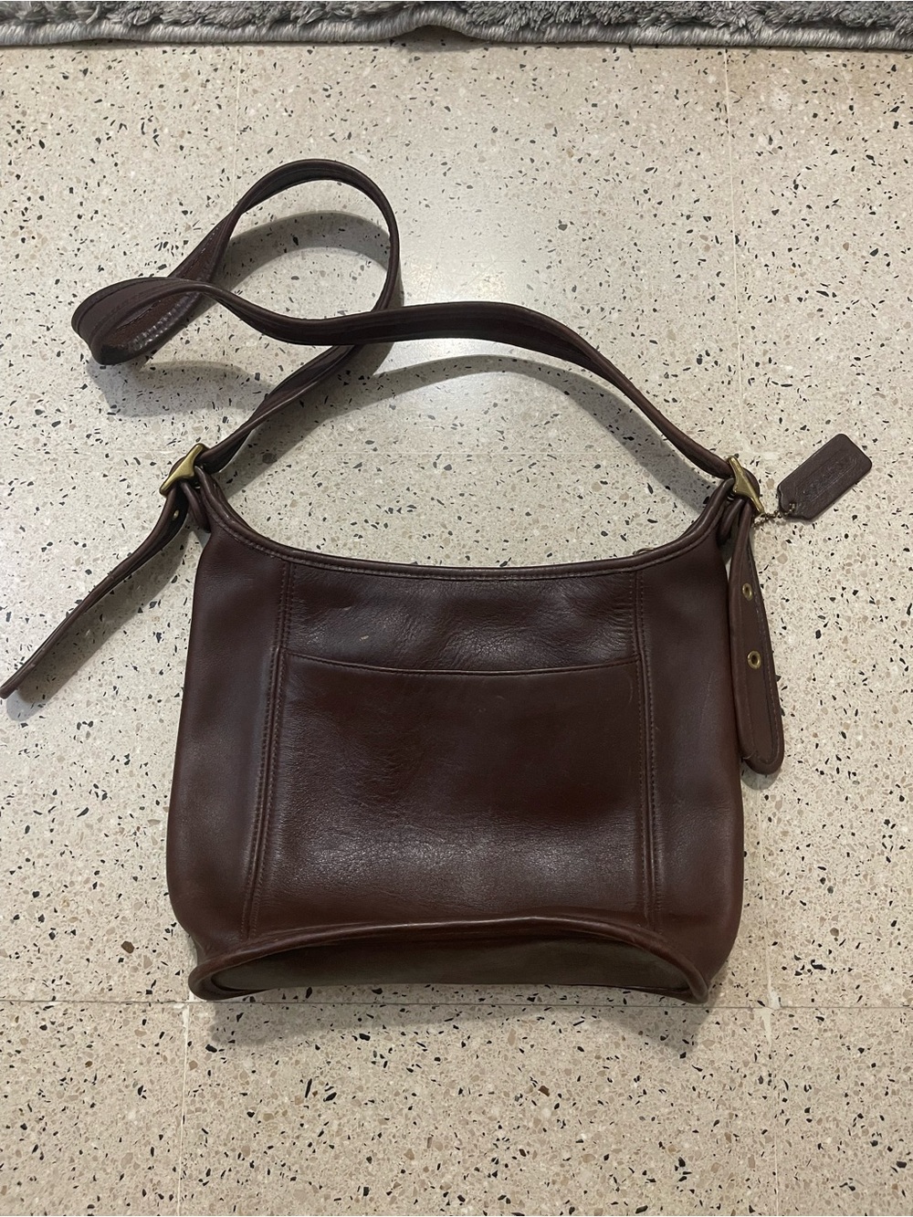 Coach Vintage Legacy 9816 Slim Duffle Mahogany Bag